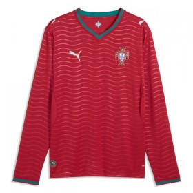 Portugal Fotbollströjor Hemma tröja World Cup 2026 Långärmad