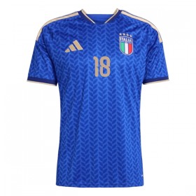 Italien Barella 18 Fotbollströjor Hemma tröja World Cup 2026 Kortärmad