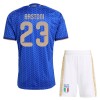 Italien Bastoni 23 Fotbollströjor Barn Hemma tröja World Cup 2026 Kortärmad
