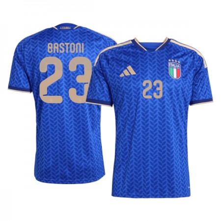 Italien Bastoni 23 Fotbollströjor Hemma tröja World Cup 2026 Kortärmad