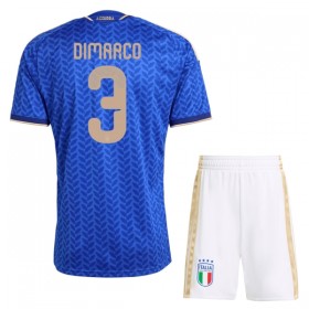 Italien Dimarco 3 Fotbollströjor Barn Hemma tröja World Cup 2026 Kortärmad