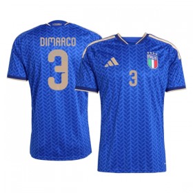 Italien Dimarco 3 Fotbollströjor Hemma tröja World Cup 2026 Kortärmad