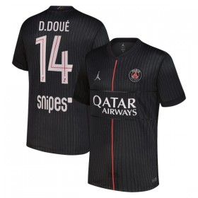 Paris Saint-Germain D. Doue 14 Fotbollströjor Jordan Fjärde tröja 2025-26 Kortärmad