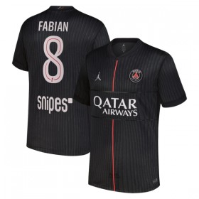 Paris Saint-Germain Fabian 8 Fotbollströjor Jordan Fjärde tröja 2025-26 Kortärmad