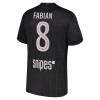 Paris Saint-Germain Fabian 8 Fotbollströjor Jordan Fjärde tröja 2025-26 Kortärmad
