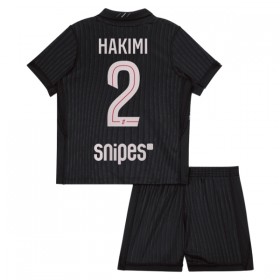 Paris Saint-Germain Hakimi 2 Fotbollströjor Jordan Barn Fjärde tröja 2025-26 Kortärmad