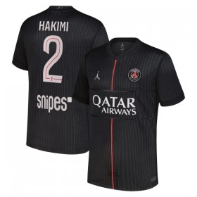 Paris Saint-Germain Hakimi 2 Fotbollströjor Jordan Fjärde tröja 2025-26 Kortärmad