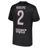 Paris Saint-Germain Hakimi 2 Fotbollströjor Jordan Fjärde tröja 2025-26 Kortärmad
