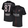 Paris Saint-Germain Joao Neves 87 Fotbollströjor Jordan Fjärde tröja 2025-26 Kortärmad