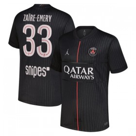 Paris Saint-Germain Zaire-Emery 33 Fotbollströjor Jordan Fjärde tröja 2025-26 Kortärmad
