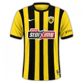 AEK Athens Fotbollströjor Hemma tröja 2025-26 Kortärmad