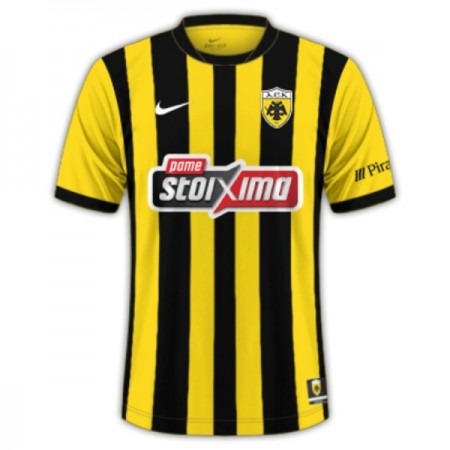 AEK Athens Fotbollströjor Hemma tröja 2025-26 Kortärmad