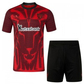 Athletic Bilbao Fotbollströjor Barn Fjärde tröja 2025-26 Kortärmad