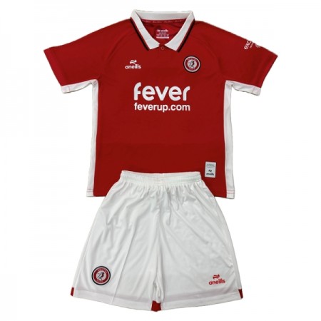 Bristol City Fotbollströjor Barn Hemma tröja 2025-26 Kortärmad