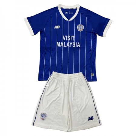 Cardiff City Fotbollströjor Barn Hemma tröja 2025-26 Kortärmad