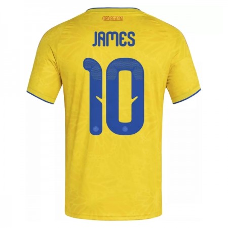 Colombia James 10 Fotbollströjor Hemma tröja World Cup 2026 Kortärmad