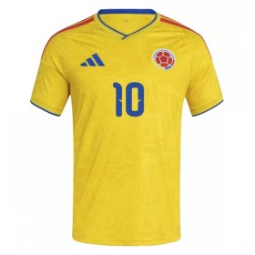 Colombia James 10 Fotbollströjor Hemma tröja World Cup 2026 Kortärmad