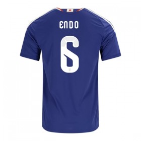 Japan Endo 6 Fotbollströjor Hemma tröja World Cup 2026 Kortärmad