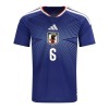 Japan Endo 6 Fotbollströjor Hemma tröja World Cup 2026 Kortärmad