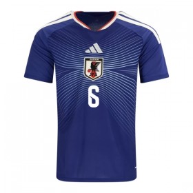 Japan Endo 6 Fotbollströjor Hemma tröja World Cup 2026 Kortärmad