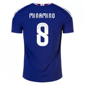 Japan Minamino 8 Fotbollströjor Hemma tröja World Cup 2026 Kortärmad