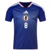 Japan Minamino 8 Fotbollströjor Hemma tröja World Cup 2026 Kortärmad