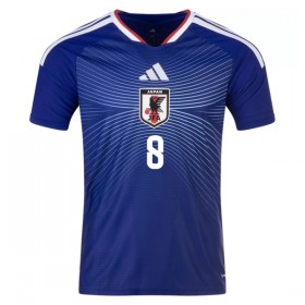 Japan Minamino 8 Fotbollströjor Hemma tröja World Cup 2026 Kortärmad