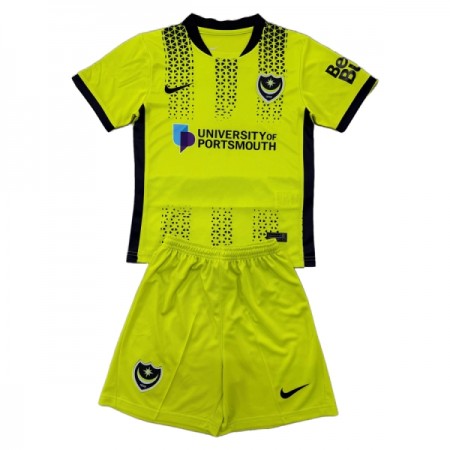 Portsmouth Fotbollströjor Barn Tredje tröja 2025-26 Kortärmad