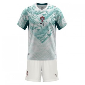 Portugal Fotbollströjor Barn Borta tröja World Cup 2026 Kortärmad