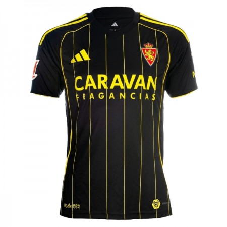 Real Zaragoza Fotbollströjor Borta tröja 2025-26 Kortärmad