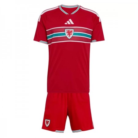 Wales Fotbollströjor Barn Hemma tröja World Cup 2026 Kortärmad
