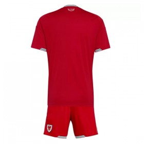 Wales Fotbollströjor Barn Hemma tröja World Cup 2026 Kortärmad