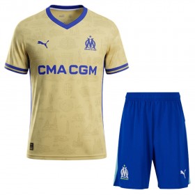 Olympique de Marseille Fotbollströjor Barn Fjärde tröja 2025-26 Kortärmad