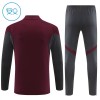 Arsenal Barn Trainings Sweatshirt Quarter-Zip 2025-26 Röd