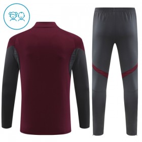 Arsenal Barn Trainings Sweatshirt Quarter-Zip 2025-26 Röd