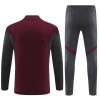 Arsenal Trainings Sweatshirt Quarter-Zip 2025-26 Röd