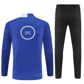 Chelsea Trainings Sweatshirt Quarter-Zip 2025-26 Blå