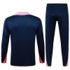 FC Barcelona Trainings Sweatshirt Quarter-Zip 2025-26 Blå