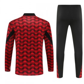Feyenoord Rotterdam Trainings Sweatshirt Quarter-Zip 2025-26 Röd