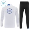 Paris Saint-Germain Barn Trainings Sweatshirt Quarter-Zip 2025-26 Vit