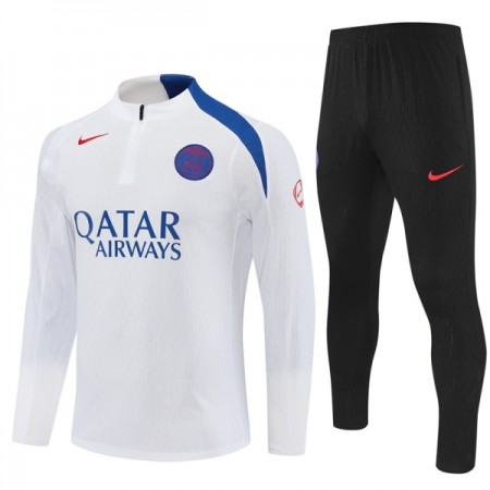 Paris Saint-Germain Trainings Sweatshirt Quarter-Zip 2025-26 Vit