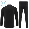 Real Madrid Barn Trainings Sweatshirt Quarter-Zip 2025-26 Svart