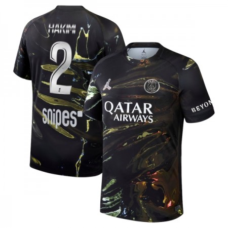 Paris Saint-Germain Hakimi 2 Night Edition Fotbollströjor 2025-26 Kortärmad