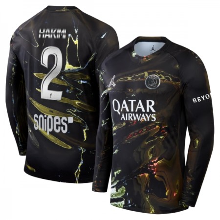 Paris Saint-Germain Hakimi 2 Night Edition Fotbollströjor 2025-26 Långärmad