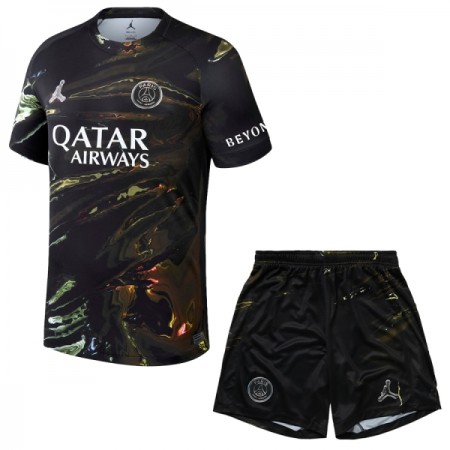 Paris Saint-Germain Night Edition Fotbollströjor Barn 2025-26 Kortärmad