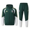 Italien Träningsjacka Hood 2026-27 Grön