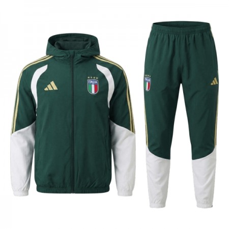 Italien Träningsjacka Hood 2026-27 Grön