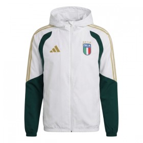 Italien Träningsjacka Hood 2026-27 Vit