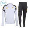 Real Madrid Barn Trainings Sweatshirt Quarter-Zip 2026-27 Vit