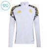 Real Madrid Barn Trainings Sweatshirt Quarter-Zip 2026-27 Vit